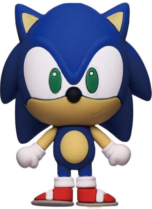 Monogram Int. Sonic - The Hedgehog Relief-Magnet Sonic Standing (1 x)