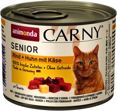 Actual product image animonda Carny 4017721837101 Canned cat food (Senior, 1 pcs., 200 g)