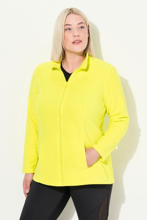 Actual product image Ulla Popken Modular Fleece Zip Front Jacket (50, 52)