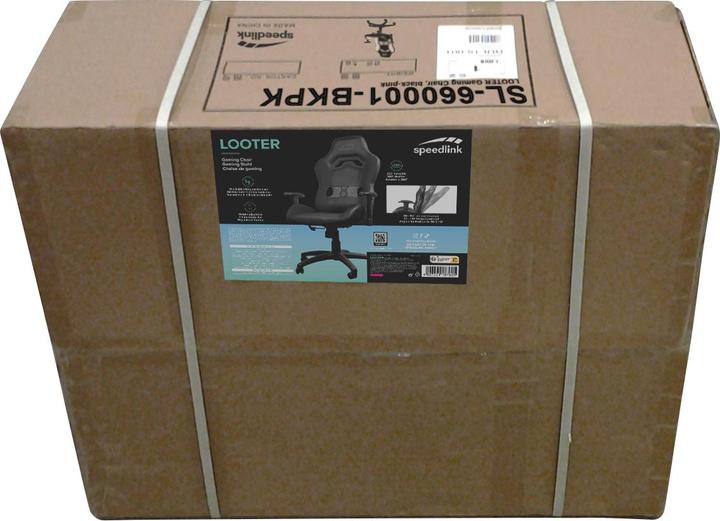 Actual product image Speedlink LOOTER Gaming Chair, black-black
