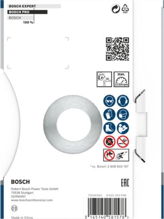 Actual product image Bosch Professional Zubehör PRO Concrete diamond cutting disc, 115 x 22.23 mm