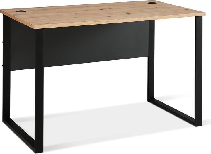 Couleur graphite, Décor chêne Artisan