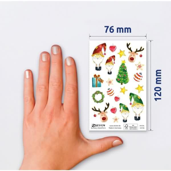 Immagine prodotto Z-Design Sticker Weihnachts