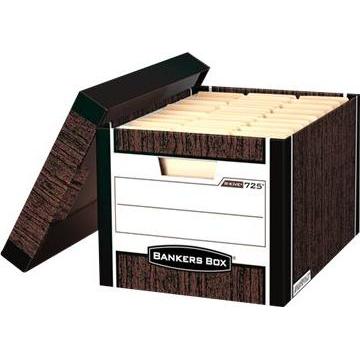 Fellowes, Archiviazione di documenti, Bankers BOX medienos GRŪDAI - pudło na archiwa FastFold, (0061001)