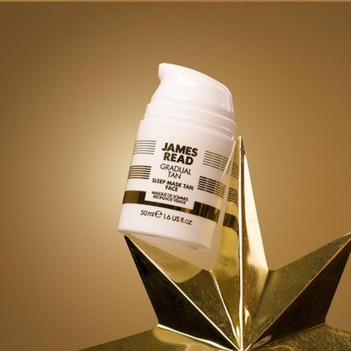 Actual product image James Read Gradual Tan - Sleep Mask Tan Face 50 ml (Self-tanning towel, 50 ml)