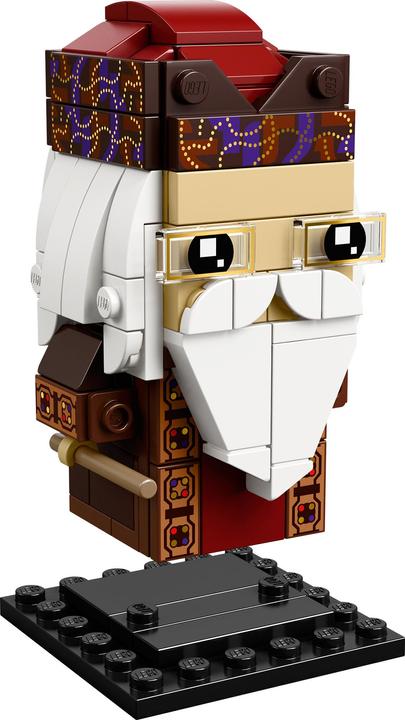 Produktbild LEGO Brick Headz Ron Weasley und Albus Dumbledore 41621 (41621, LEGO Brickheadz)