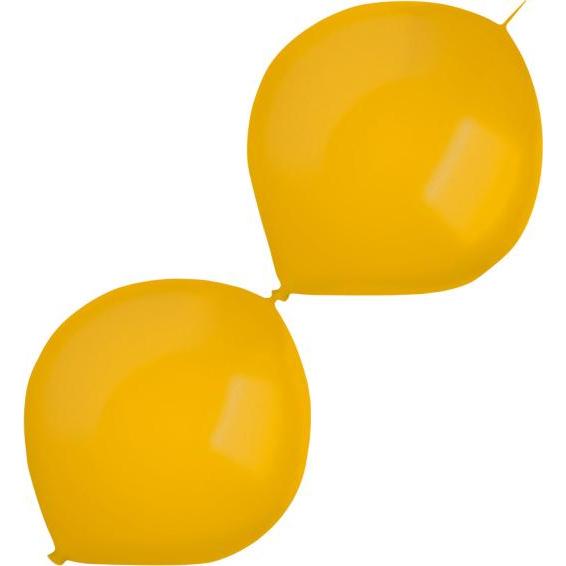 Everts 50 Latexballons Decorator Metallic E-Link Gold 30