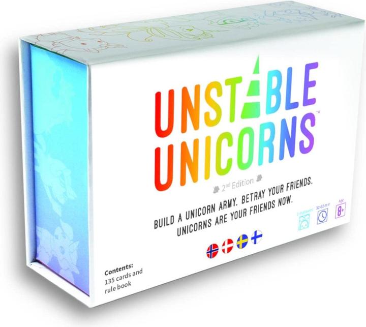 Immagine prodotto Asmodée Unicorni instabili - Gioco di carte (Nordic) (TEEUU01SCA) (Norvegese, Finlandese, Danese, Svedese)