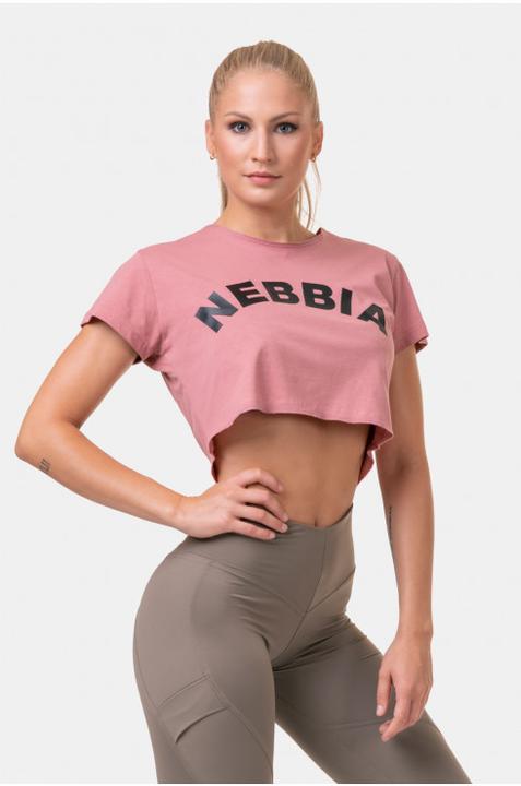 Produktbild Nebbia Loose Fit & Sporty Crop Top 583 old rose (L)