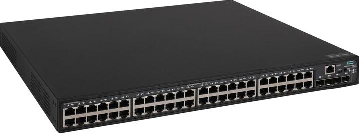 Actual product image HPE E FlexNetwork 5140 EI Switch PoE+ 4 SFP+ Ports, w/o PSU (52 ports)