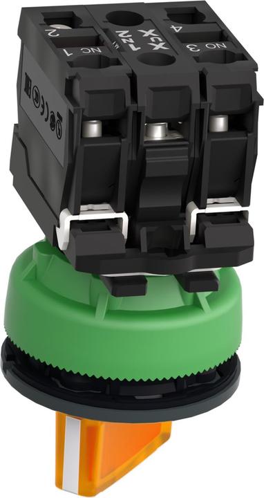Actual product image Schneider Electric Schneider light selector switchXB5FK125B5kompl Flush plastic or 30mm 24V 1Ö