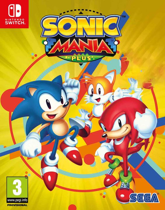 Produktbild Sega Sonic Mania Plus (Code in Box) (FR/Multi in Game) (Switch, Switch Lite, Switch OLED, FR)