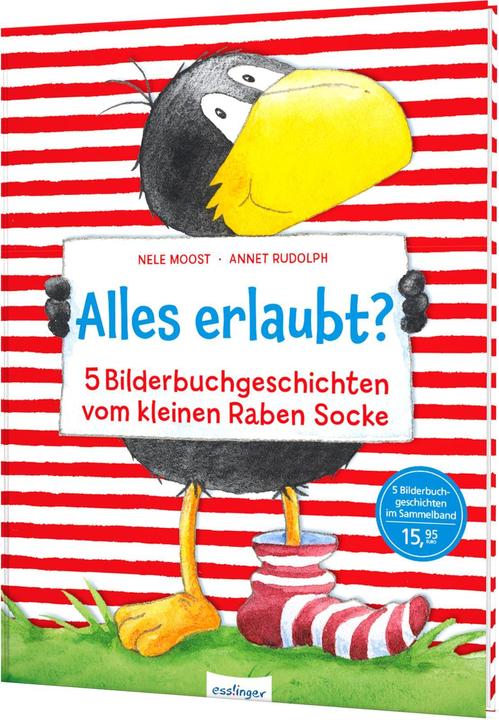 Image du produit Le petit corbeau Chaussette : Tout est permis? (Allemand, Nele Moost)