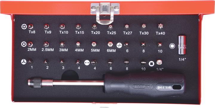 Produktbild KS Tools 1/4" Bit-Satz (Sechskant (hexagonal))