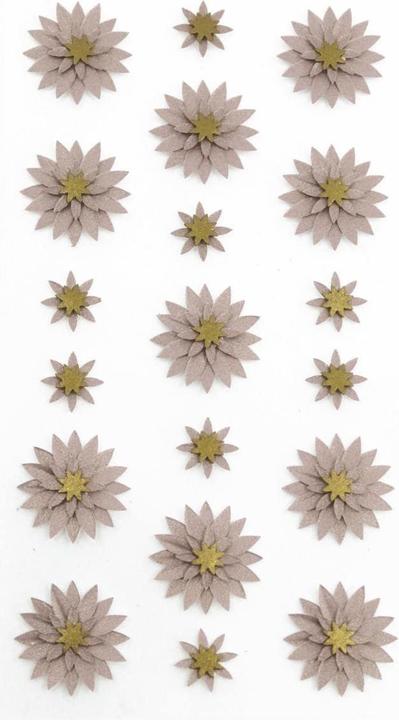 Artoz Motivsticker Blume 1 Blatt, Altrosa
