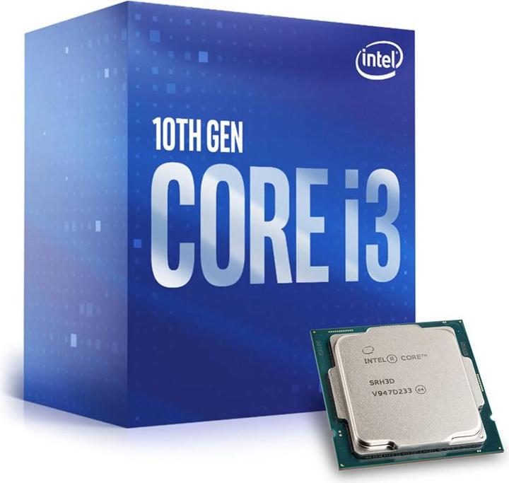 Actual product image Intel Core i3-10100 (LGA 1200, 3.60 GHz, 4 -Core)