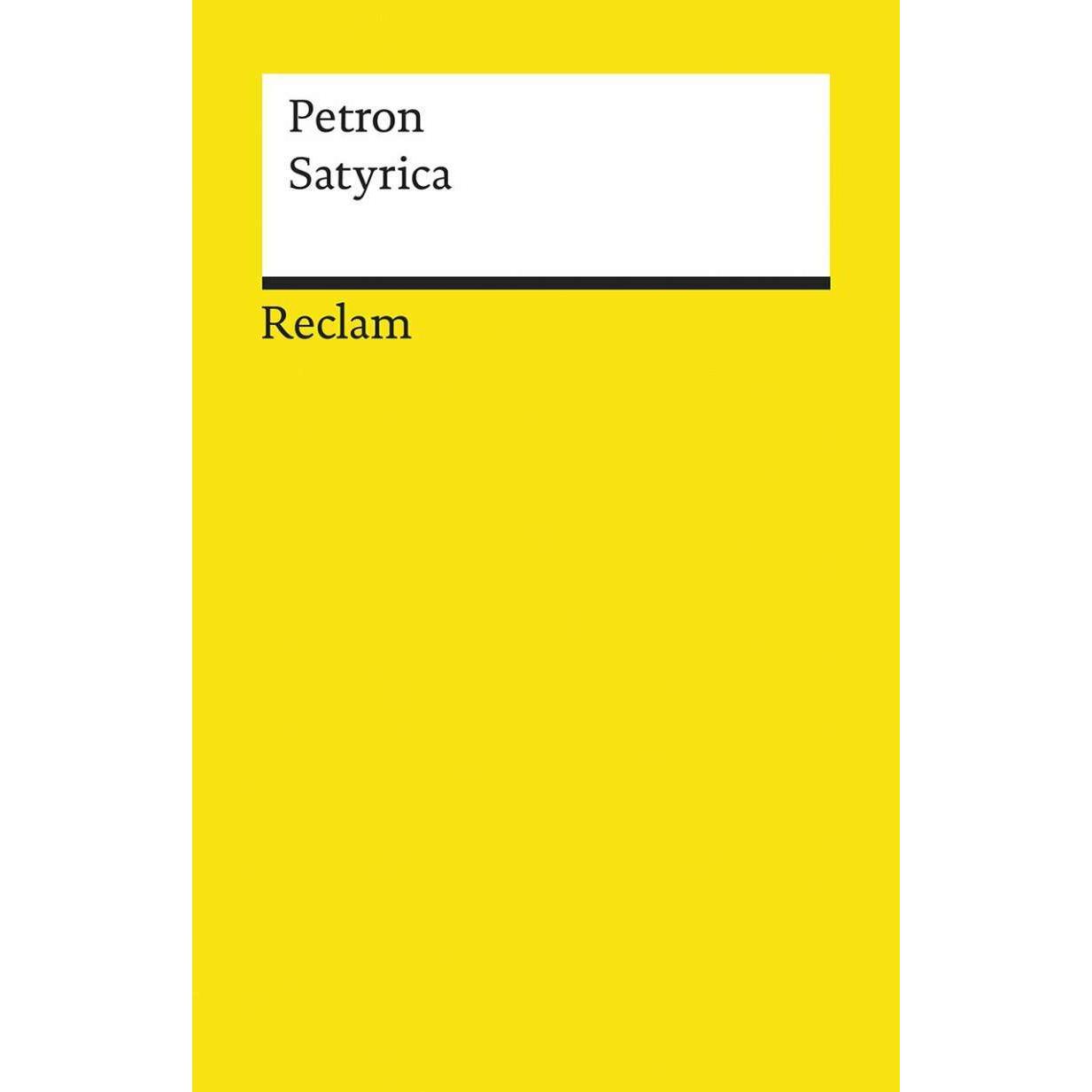 Thumbnail - Satyrica, Belletristik von Petron