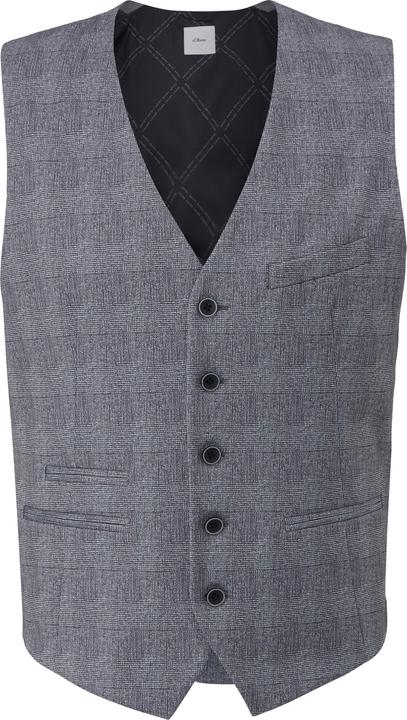 Produktbild s.Oliver Indoor-Weste Weste aus Interlockjersey