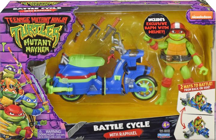 Image du produit Boti Teenage Mutant Ninja Turtles Battle Cycle Scooter mit Raphae