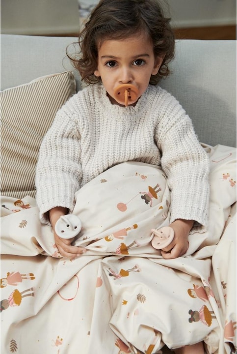 Actual product image Liewood Dummy Paula he Set % Silicone Golden Caramel Mix (6 x, up to 6 M.)