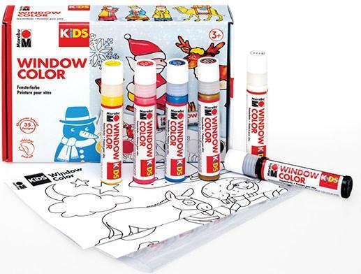 Actual product image Marabu Window Color Christmas (25 ml)