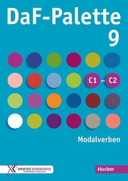 Actual product image DaF Palette 9 Modalverben - Übungsbuch (German, Doris Tippmann, 2022)