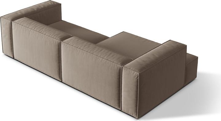 Actual product image Micadoni Modular Left Corner Sofa, "Nuria", 4 Seats, 147x292x72 Made in Europe (Modular sofa, Corner sofa)