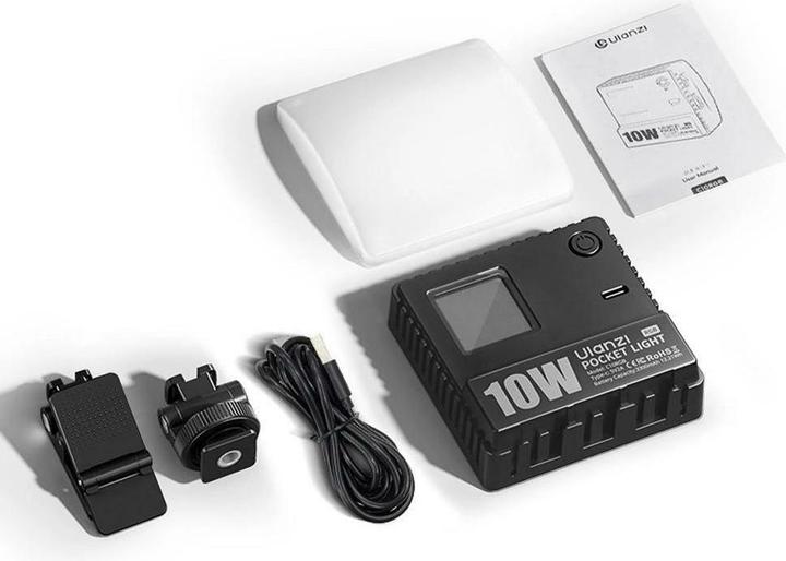 Actual product image Ulanzi C01RGB 10W Pocket light (Video light)