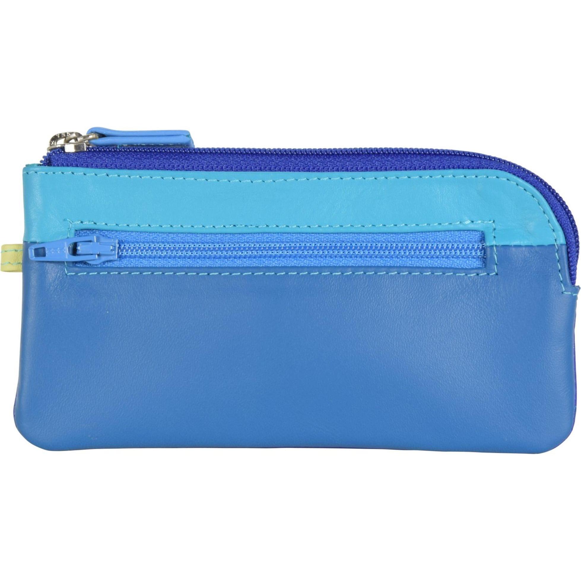Mywalit, Damen, Schlüsselanhänger, Key Holder Schlüsseletui Leder 13 cm, Blau