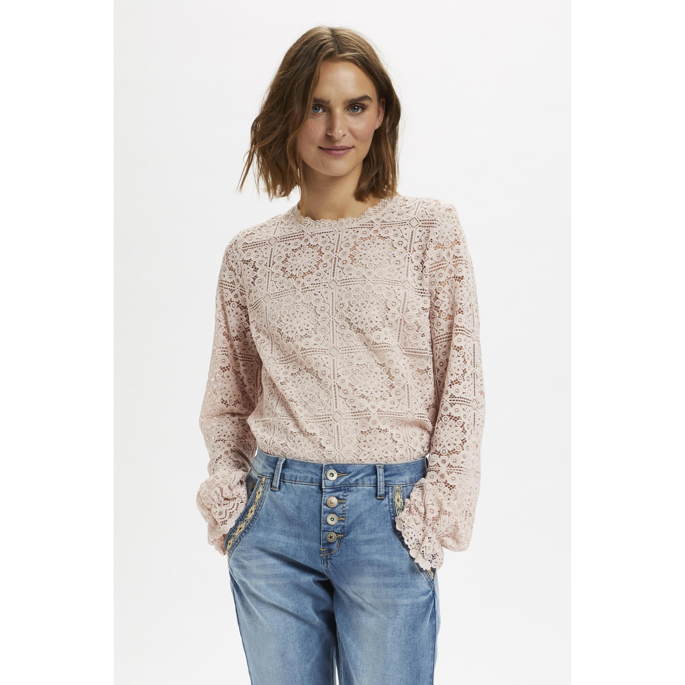 Cream, Damen, Bluse, Tiley, Rosa, (44)