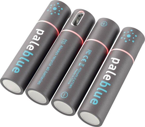 Produktbild Pale Blue AAA USB-C (4 Stk., AAA, 600 mAh)