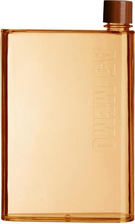 Produktbild JTI Flache Wasserflasche, A5 Memo - Orange (0.42 l)
