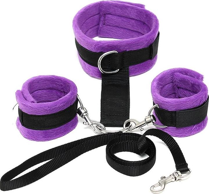 Produktbild Rimba Soft Bondage Hals- zu Handfesseln-Set