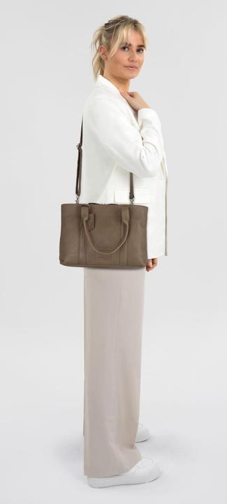 Immagine prodotto Burkely Borsa a tracolla Skylar morbida in pelle con scomparto per laptop da 36 cm