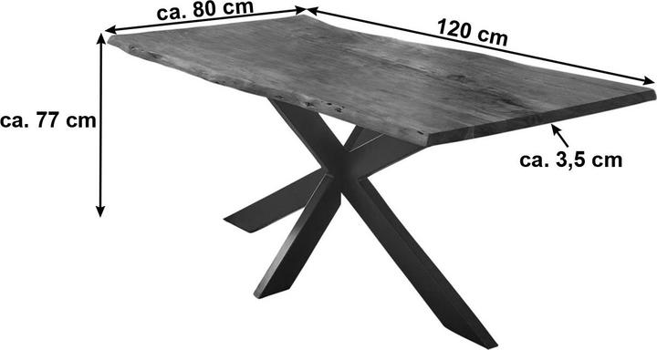 Image du produit SAM Tabea (120 x 80 x 77 cm)