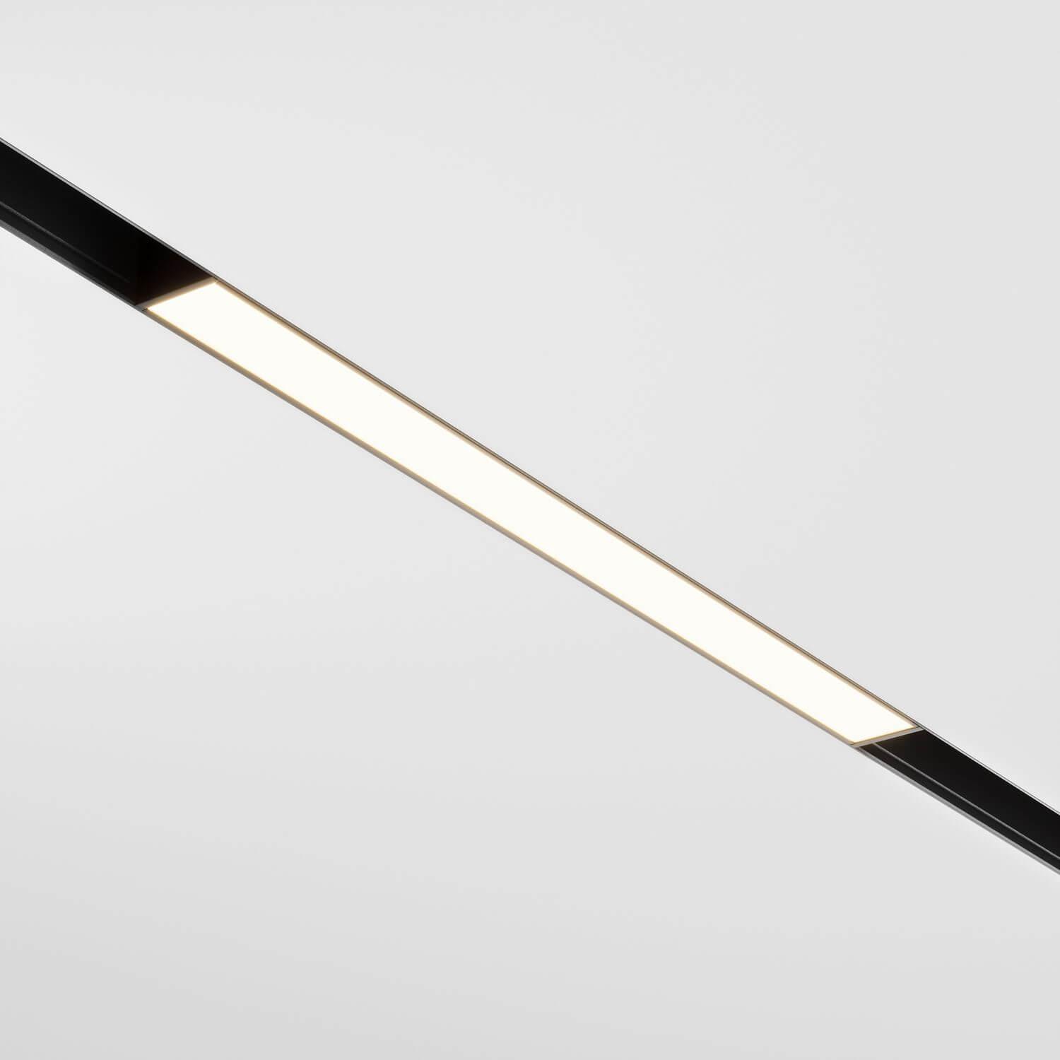 Thumbnail - Maytoni, Wandleuchte + Deckenleuchte, Basis Magnet-Schinensystem EXILITY 48V LED Stromschienenleuchte 12W dimmbar Schwar...