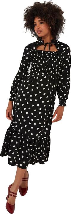 Image du produit Joe Browns Tie-Neck Polka Dot Midi Dress (40)