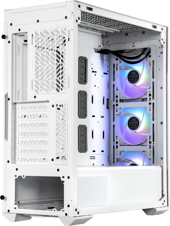 Actual product image Cooler Master Go CoolerMaster MasterBox TD500 ARGB V2 White (mATX, Mini-ITX, ATX, SSI CEB)