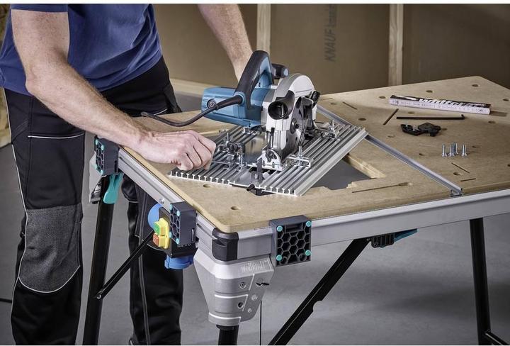 Actual product image wolfcraft 1 machine plate + attachment for 6918 (Metal)