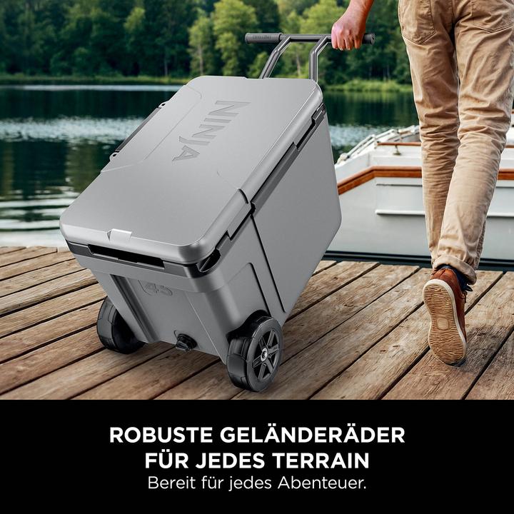 Produktbild Ninja FrostVault Kühlbox mit Rollen und Isolierung, integrierter Dry Zone Schublade mit Kühlschrankt