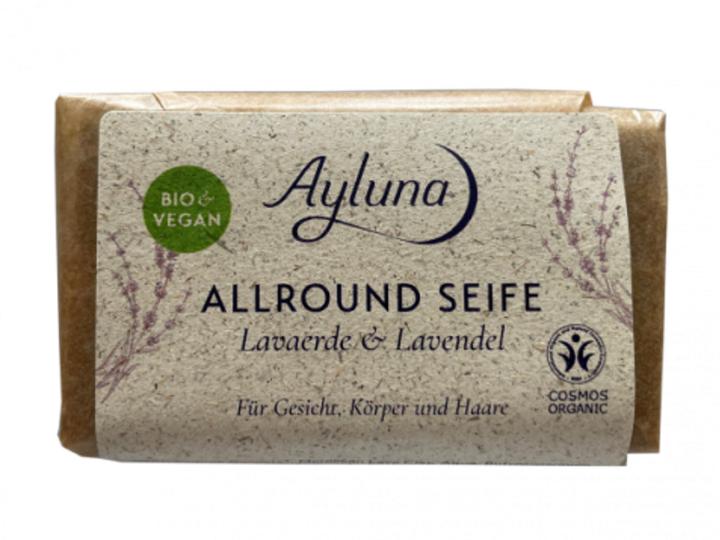 Actual product image Ayluna Allround Soap Lava Earth&Lav (Curd soap)
