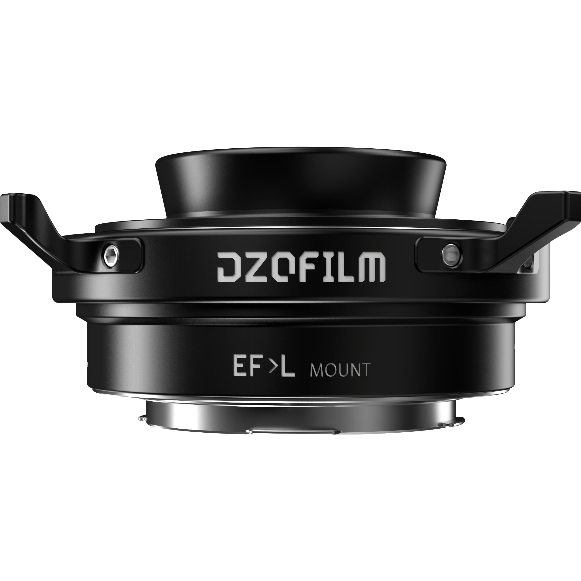 Dzofilm Octopus Adapter EF Mount Lens to L Mount Camera (Black), Objektivadapter, Schwarz