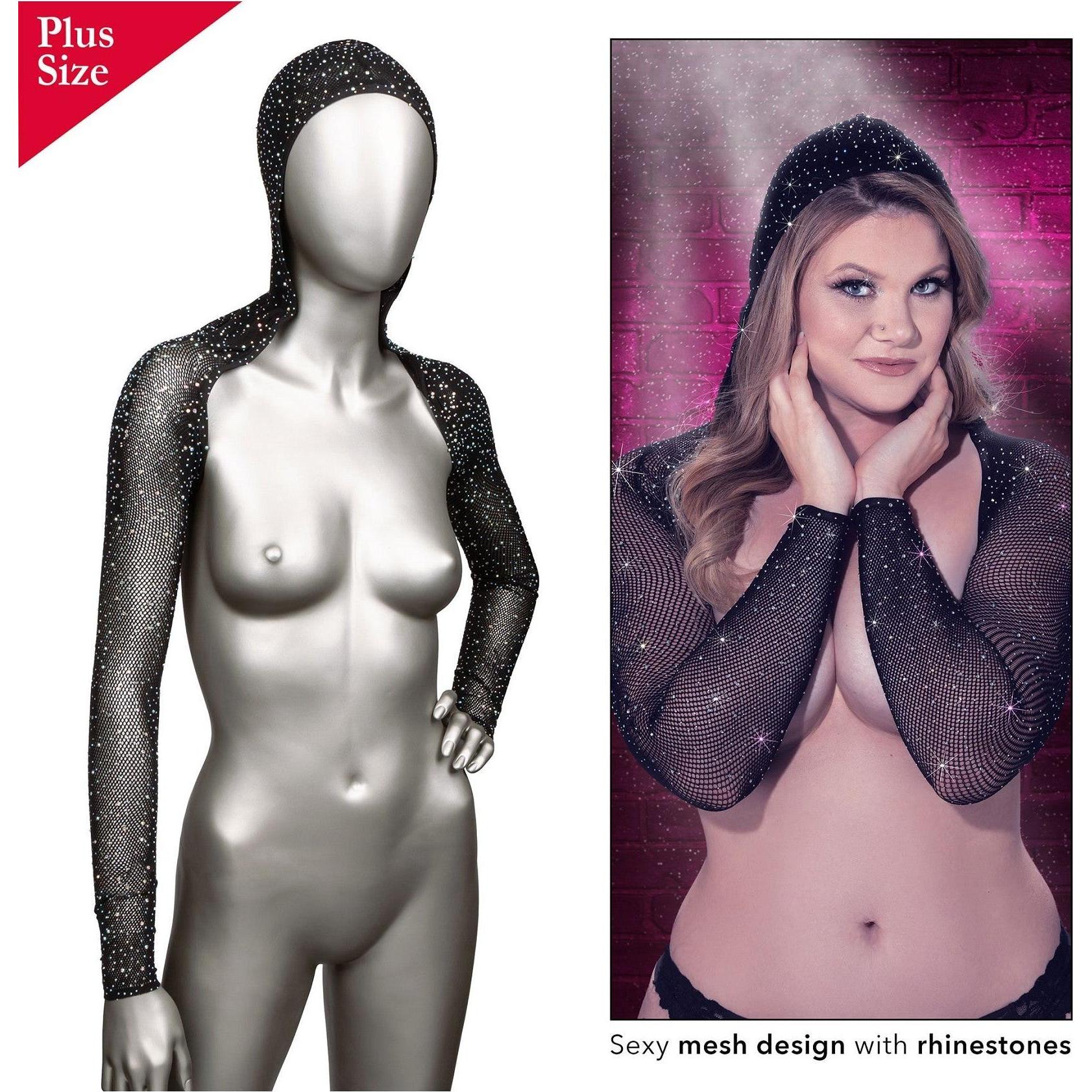 Radiance, Candela, Giacca Con Cappuccio A Tracolla Rhein Plus Size