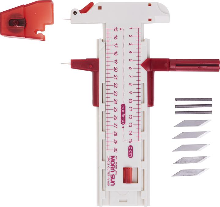 Actual product image VBS Circle cutter, cutterber. Ø 1.2 - 30 cm
