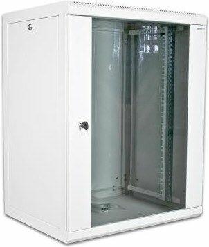 Produktbild Wirewin 19" einteiliger Wandschrank, grau (6 HE, 19 Zoll Rack)