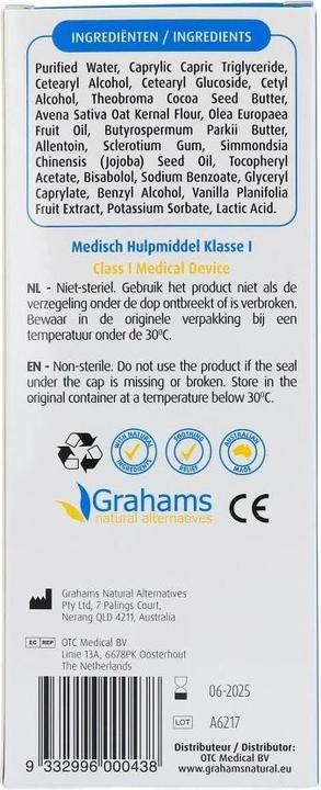 Productafbeelding Graham's Eczeem Crème