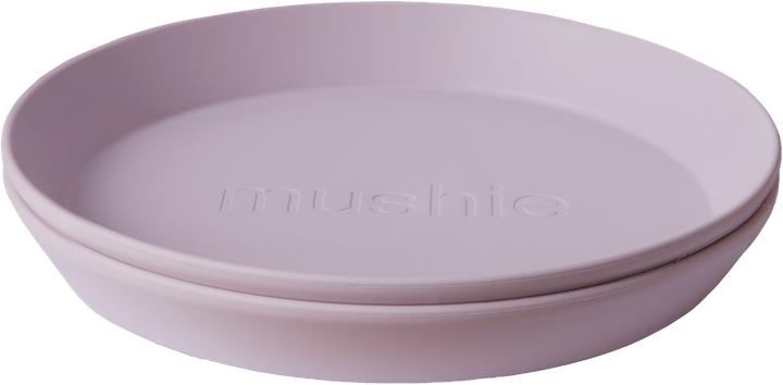 Immagine prodotto Mushie Set di 2 piatti per bambini rotondi Soft Lilac
