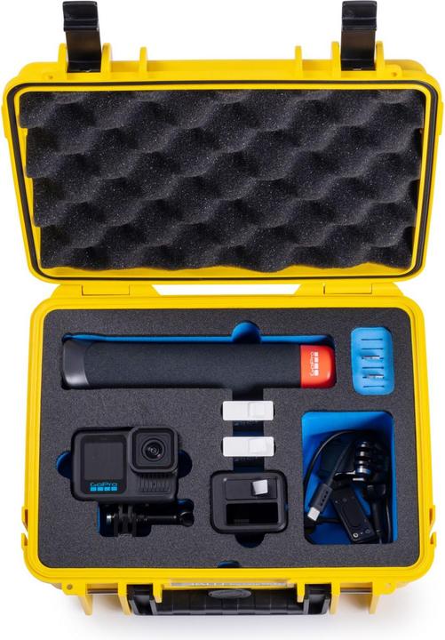 Actual product image B&W International B&W action.case PP.41 gelb für GoPro Hero 9-13