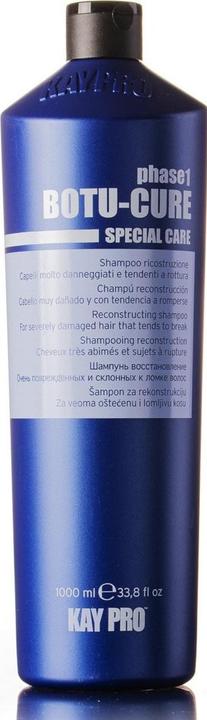 Actual product image Kay Color KEPRO Kay PRO BOTU-CURE Reconstructing Shampoo with Plant Peptides for Severely Damaged Hair 1000ml (1000 ml, Liquid shampoo)