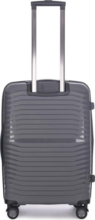 Immagine prodotto Stratic Carrello Bright+ a 4 ruote M 66 cm con piega elastica (73 l)